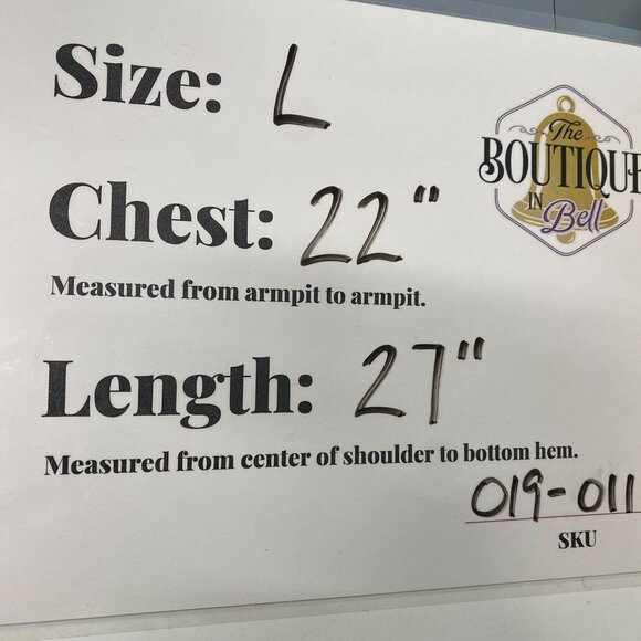 NWT New Directions Womens L Blue Button Up Blouse Lace Back Boho Coastal - Picture 8 of 10